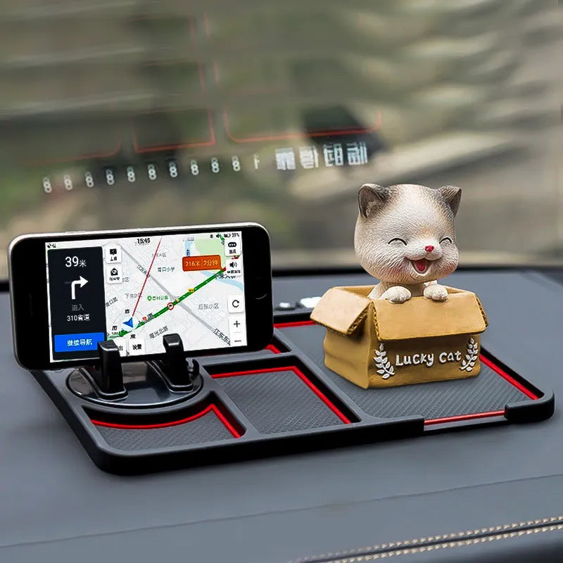 Suporte de Telefone com Tapete Organizador Multi-Functional 360º