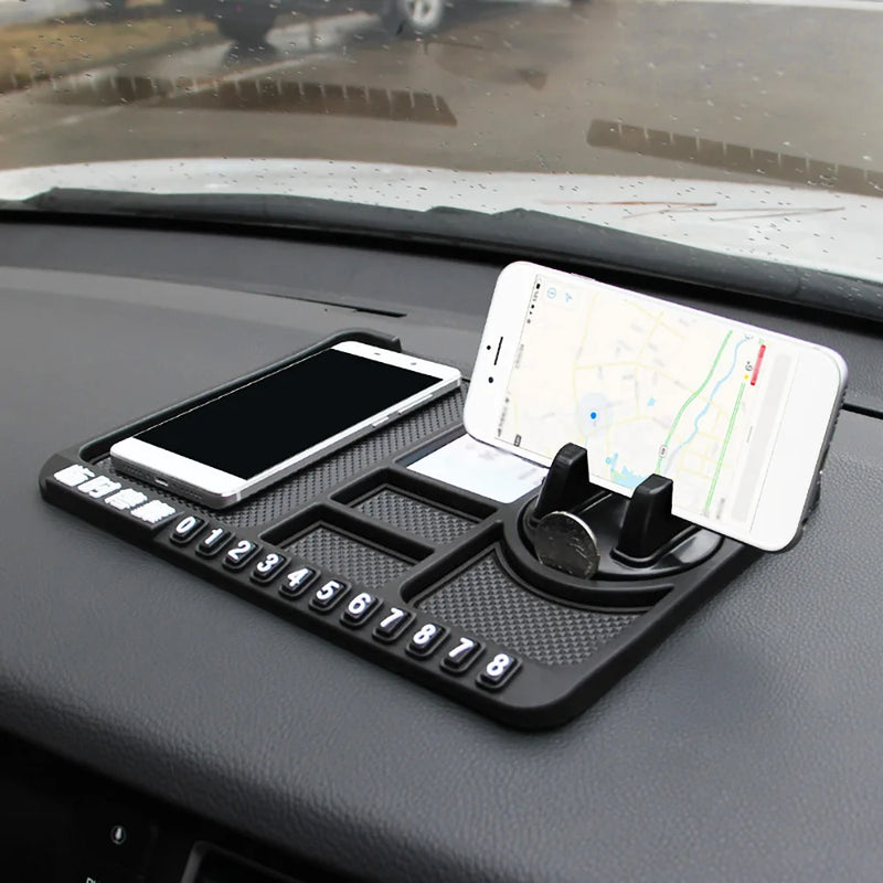 Suporte de Telefone com Tapete Organizador Multi-Functional 360º