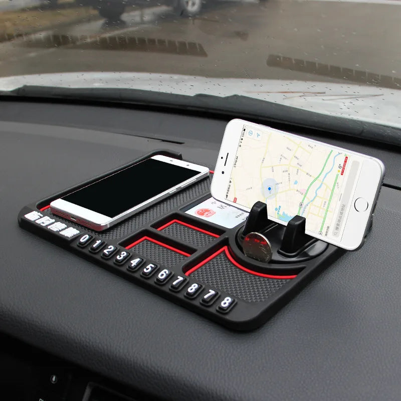 Suporte de Telefone com Tapete Organizador Multi-Functional 360º