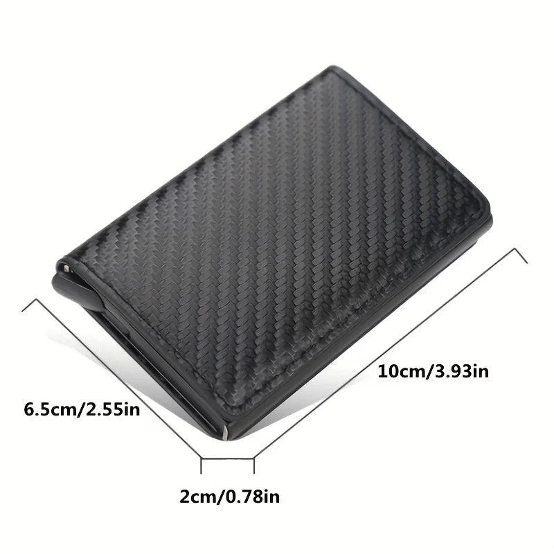 Carteira Anti Furto Carbon